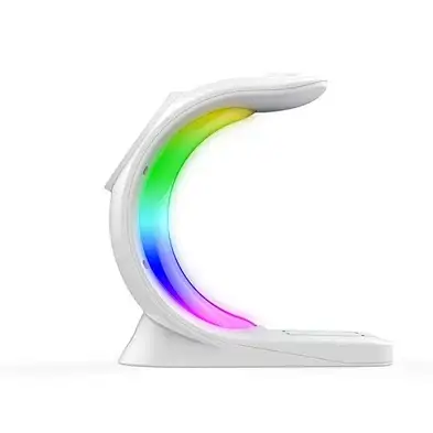 2023 Trending 4 IN 1 Lamp Rgb Ambient Night Light With Led Wireless Charger