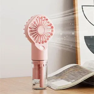 2024 hot sale Fans Cooling Portable Mini Small Fan Handheld with humidifier handheld fan