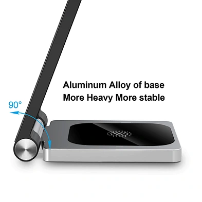 JEDI Folding Wireless Charger 15w Fold Fast Charging Stand Portable Foldable Wireless Charger Mobile Phone Travel 3 in 1 OEM 3W