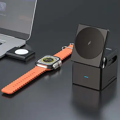 2024 The Newest With Phone Detachable 3 In 1 Magnetic Wireless Charger Fast Charging For phone