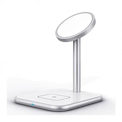 Factory 15W Metal Magnetic Mobile Phone Fast Charging Magic Circle Array Sublimation Wireless Chargers For phone For phone