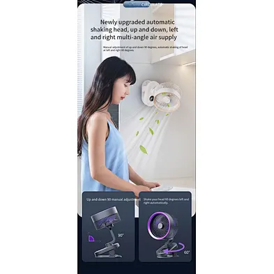 2024 new product Baby Table For Room Portable Stroller Fan, Mini On New Product 360 Degree Rotation Clip Fan Usb Recharge