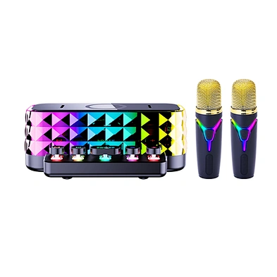 With Multi-Function Speakers 2024 15W Z6p Led Light Portable  Speaker Wireless Charger