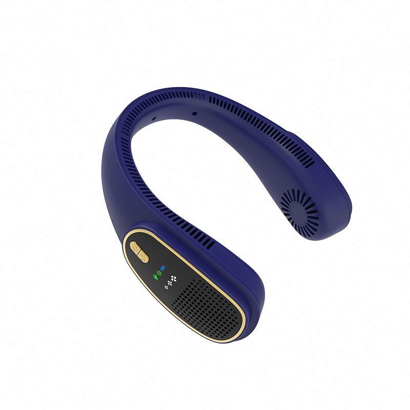 2024 Hot  Devices For Flashes Small Around Cooling Neck Fan Rechargeable