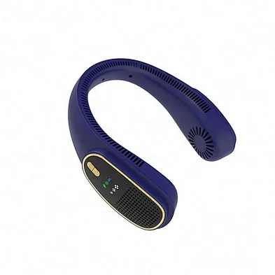2024 Hot  Devices For Flashes Small Around Cooling Neck Fan Rechargeable