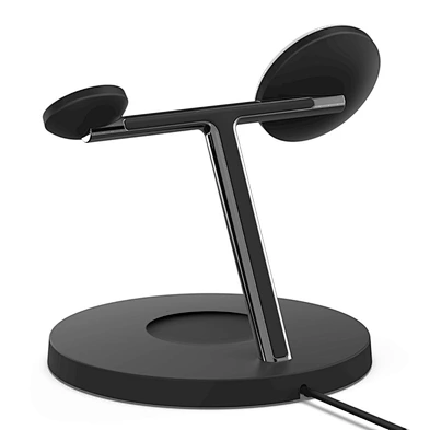 15W Multi-function mobile phone headset watch charger wireless charging mobile phone bracket portable quick charging  3 in1