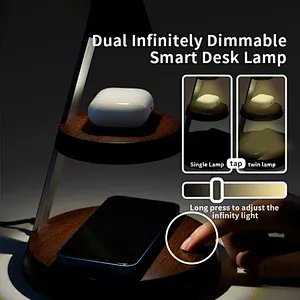 3 In 1 Led Light Multifunction Stand Up Fast Charging Beautiful Shape For Phone Magnetic Wireless Charger