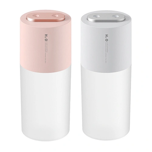 New upgraded 2000mAh 400ml double spray port night light humidify air mini humidifier for home car -HL4947