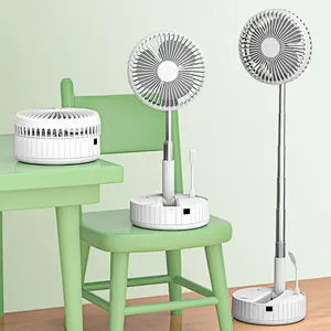 Wholesale Table Fan Air Cooler Fan Portable Rechargeable Fan Easy to Storage