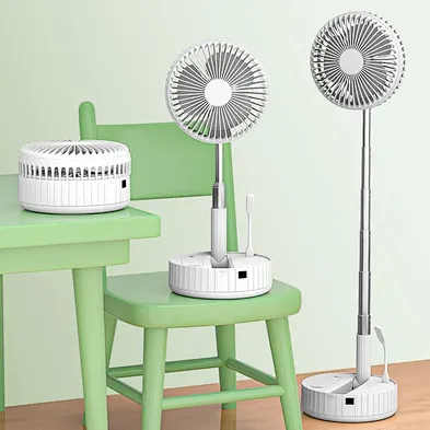 Wholesale Table Fan Air Cooler Fan Portable Rechargeable Fan Easy to Storage
