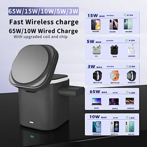 2024  New ArrivedCube Wireless Charger 3 In 1 wireless charger multifunction wireless charger