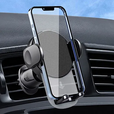 2024 Factory wholesale 360 rotate hook clip mobile phone holder accessories for car mount air vent car phone holder