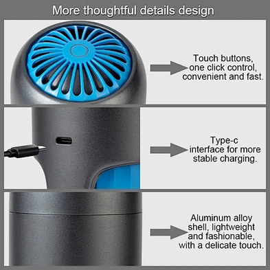 USB desktop cup shaped intelligent smoke and odor removal air freshener car air purifier