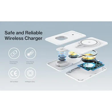 2023 new product qi wireless charging Multifunction 3 In 1 15W Qi Fast Charging High Quality Portable Wireless Charger