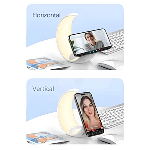 4 In 1 Fast Bedside Reading Desk Lamp Phone Supplier Led Bed Side Light With Wireless Charger