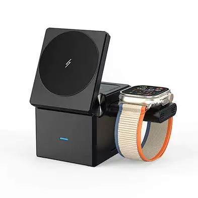 2024 The Newest With Phone Detachable 3 In 1 Magnetic Wireless Charger Fast Charging For phone