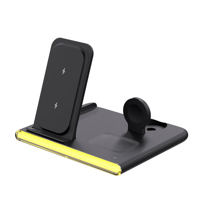 2024 NEW wireless charger Charging Port Table Night Light New Design Led Desk Lamp With Wireless Charger