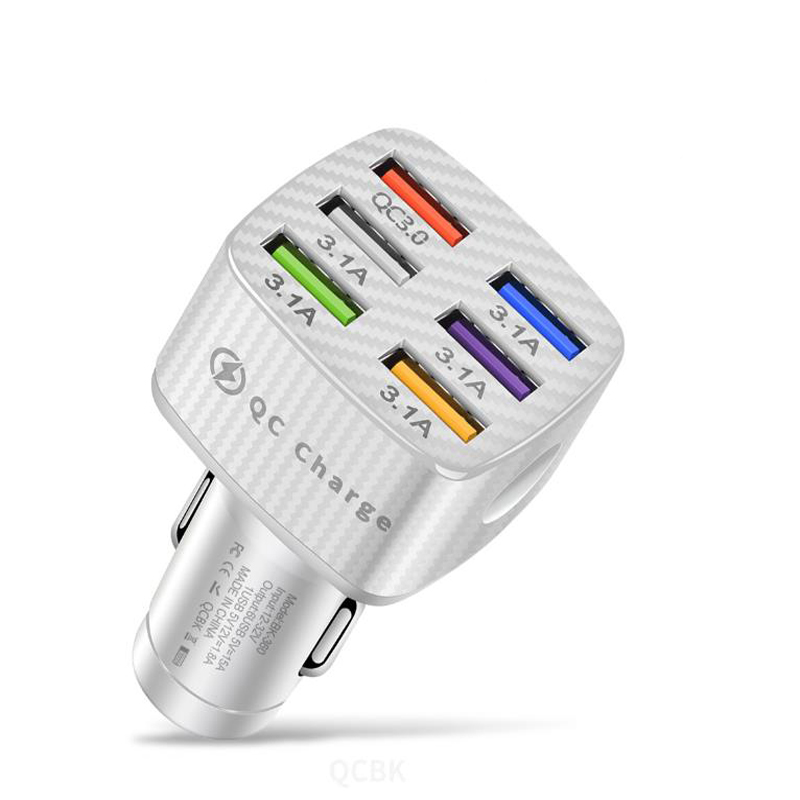 2024 hot sale car charger type C Adapter Dual Socket Car Usb Super Fast Charger multifunction car charger