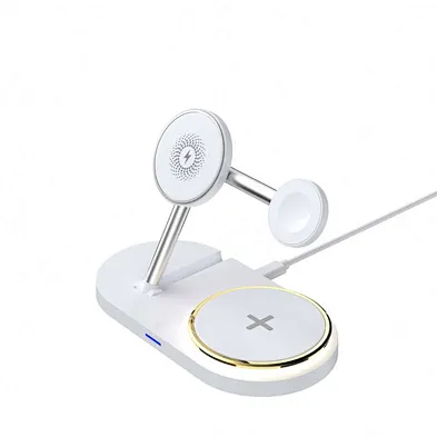 Newest 3 In 1 Foldable Magnetic Wireless Charger for Phone