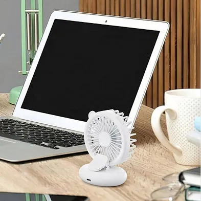 Portable Personalised Led Custom Message Handheld Mini Fan