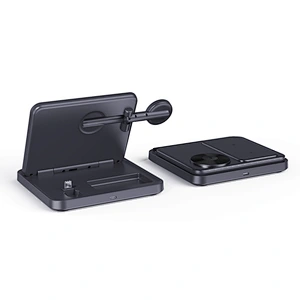 5 In1 Charging Foldable Mobile Phone  5 In 1 Multi Devices 15W Fast Wireless Charger