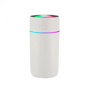 JEDI High Quality Mist Spray Summer Gift 7 Color LED Lights 320ML Portable Air Car Humidifier