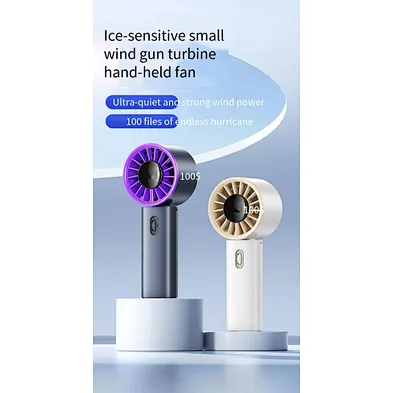 2024 NEW high quality Portable Fan Fan, Battery Operated, Black Ubs Summer Mini Handheld Fan