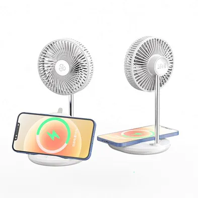 Desktop phone Handheld Mini Fan 3 In 1 Can be used as a cell phone holder handheld mini fan