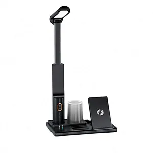 JEDI LED Desk Lamp Home Office 3 Color Modes Study Lamp  15W Wireless Charger with Pen Holder