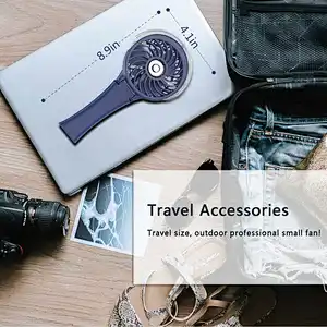 2000 mah Air Humidifier LED Flashlight USB Cooler Hand Spray Fan