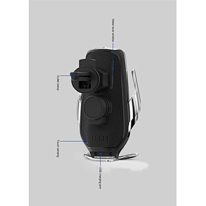 Smart Sensor 15W V50S Simple Fast Phone Mobile Holder Car Wireless Chargers With Aroma Diffuser