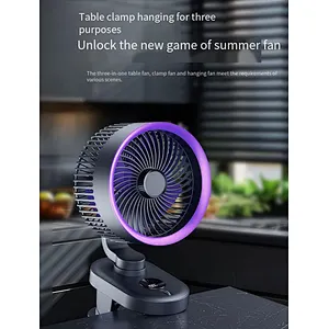 2024 new product Baby Table For Room Portable Stroller Fan, Mini On New Product 360 Degree Rotation Clip Fan Usb Recharge