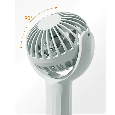 Small Handheld  Fan USB High Wind Silent Portable Rechargeable 360 Degree Rotating Small Cooling Fan For Summer