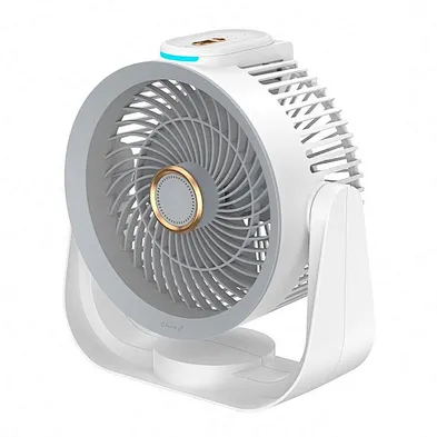 2024 new Laptop Bed With Cooling Portable Fans Rechargeable Rotating Usb Desk Fan Mini Multiple Function SilentVoice control