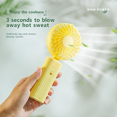 Portable Usb High Quality Handheld Cooling phone Foldable Rechargeable Battery Folding Table Pocket Charging Mini Fan
