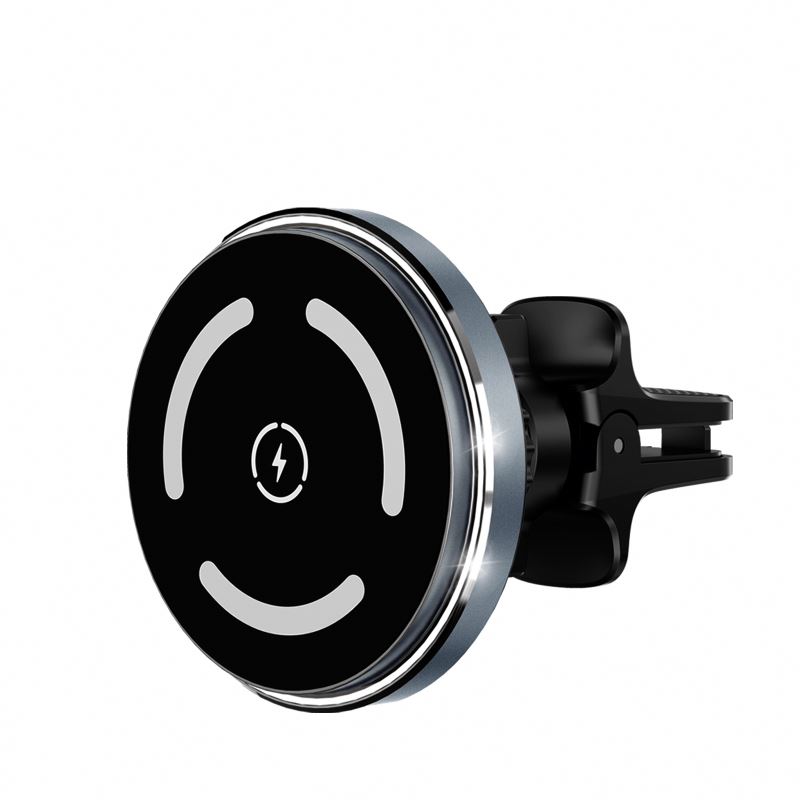 2024 new wireless charger Magnetic Qi Holder Magnetic 15W Wireless Fast Car Charger For Phone car wireless charger