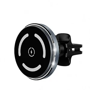 2024 new wireless charger Magnetic Qi Holder Magnetic 15W Wireless Fast Car Charger For Phone car wireless charger