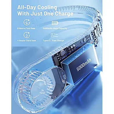 Solar Emergency Fan Floor Rechargeable Fan 18 Inch Charging Fan with Led Light