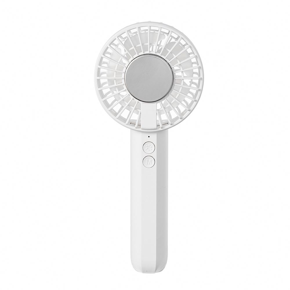 factory price 2024 New Fan Rechargeable 3 gear strong Wind air Cooling turbo Fan cold compress Portable Handheld Fan with buckle