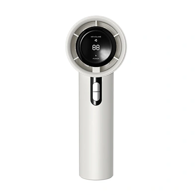 2024 New Trend Handheld Fan 100 High Speed Fan LED Display 3000mAh USB Rechargeable for Outdoor