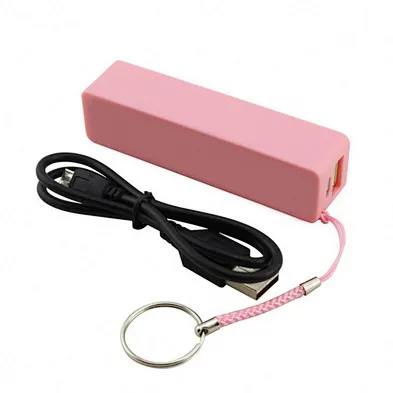 High Quality 1200-2600 mAh Colored Mini Power bank Portable Small Banks Best Gifts