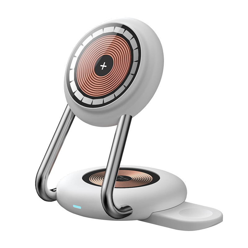 15W Charging Stand & Holders Magnetic Charging 3 in 1 Wireless Station For Iphone 14