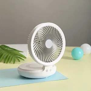 2024 NEW LED fan Portable Electric Fans Desktop Usb Mini Wind Power Handheld Fan Convenient multifunction