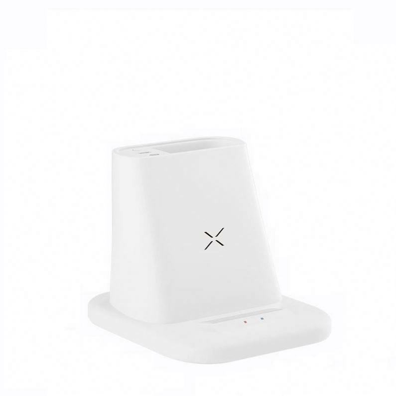 3 in 1 Magnetic Wireless Charging Pen Holder with USB and Type-C Ports for Mobile Phone