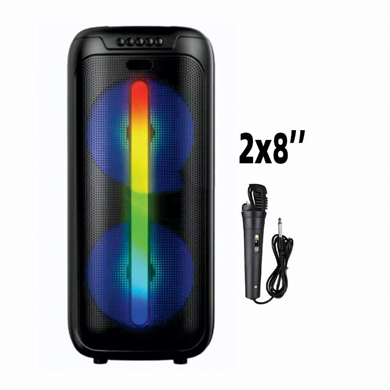 Hot Sell Speakers Bt Rechargeable Portable Charging Speaker Led Wireless Big and Mini Home Audio Sound System for Mobile
