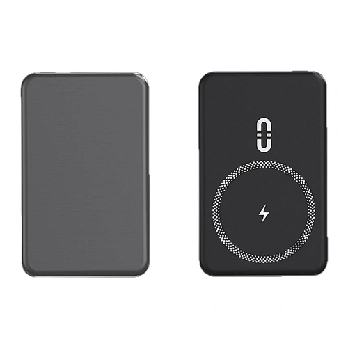 JEDI Metal Case Aluminum Magnetic Wireless Power Bank 5000mAh 10000mAh Minimalist MINI Power Banks for iPhone