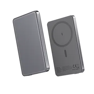 3 in 1 Magnetic Wireless Power Bank with Stand Detachable Portable Charger for Phone Watch Earphones