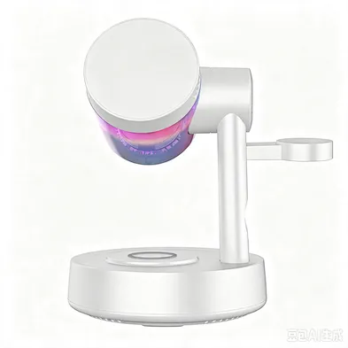 New Trend .2 3-In-1 Magnetic Wireless Charger Magnetic Rgb Speaker 25W Low-Temperature Fast Charging Mobile Charger Factory