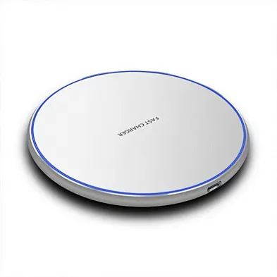 Factory Wholesale 15W Fast Wireless Charging Pad Ultra Slim Design for Smart Phone Devices Efficient 15W Wireless Charging Pad