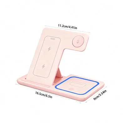 Multifunctional Dropshipping Products Multi Functional 3 in 1 Foldable Wireless Charging Stand for iphone 17 16